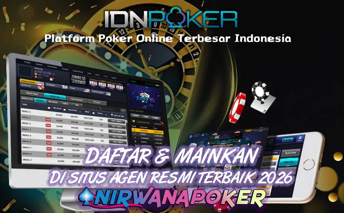 Register and Login to IDN Poker Through the Official Nirwanapoker Agent Site